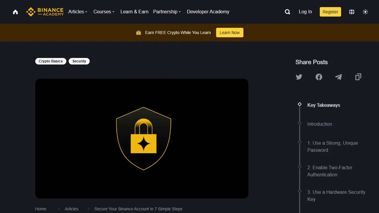 Binance கணக்கு பாதுகாப்பு மற்றும் 2FA வழிகாட்டி